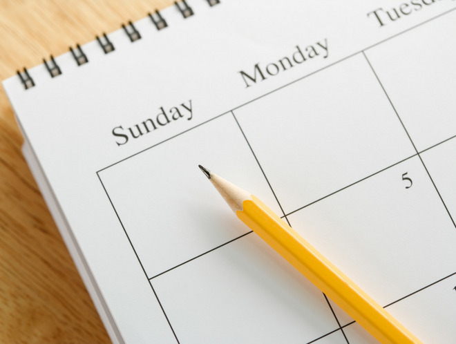Organize for the Holidays with Your Calendar (Tip #2)